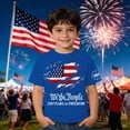 thumbnail image 2 of WAYUTE Patriotic Boys Graphic Tee for Independence Day Celebration Kids Round Neck T Shirt Comfort Fit Casual School, 2 of 4
