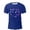 Blue, variant on NinXxx Men's Oversized City Print Crew Neck Loose Casual Sports Tee Pink XXXL