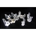 thumbnail image 3 of Charming 2 Quartz Carved Squirrel Animal Beads | 22x15x10mm | Clear | 2 Beads, 3 of 6