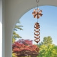 Mainstays Outdoor 28" H Metal Cooper Spinner Wind Chime