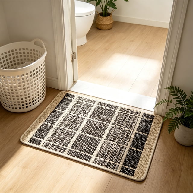 Carpet Bathroom Mat Non Slipping Mat Absorbent Floor Mat Entrance Mat Non Slipping Foot Mat Bedroom Carpet