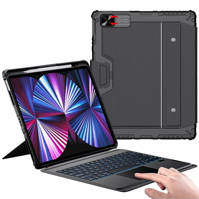 Funda iPad Keyboard Nillkin para iPad Air 13 y iPad Pro 12.9