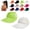 2PC#B, variant on Sun Visor Hat Women Hats Pool Protection Wide Brim Visors Cute Sombreros Beach Ponytail Golf Summer large