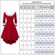 thumbnail image 4 of Vestidos de Navidad para mujer Vestido de manga larga con cuello en V Vestido de fiesta, 4 of 4