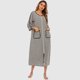 thumbnail image 1 of Vestido de noche para mujer, camisones a media pantorrilla, ropa de salón informal suelta Irfora Gris/XX-grande, 1 of 7