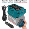 thumbnail image 2 of NEW Car Battery Charger For Bos-.ch 18V Li-ion Battery Charger Compact Chargers with LED Indicator Cigarette Lighter Plug Vehicle, 2 of 8