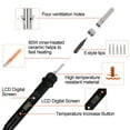 YTBW 80W Electric Soldering Iron Gun Kit Adjustable Temperature Welding