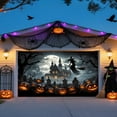 thumbnail image 4 of Halloween Garage Door Banner - A Festive and Quirky Decoration for Transforming Your Home's Entrance During Celebrations, 4 of 9