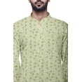thumbnail image 3 of Atasi Printed Chinese Collar Casual Kurta Ethnic Shirt Mens Short Kurta Tunic, 3 of 5