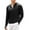 Black, variant on COOFANDY Men Full Zip UPF 50 Sun Protection Hoodie Jacket Long Sleeve Lightweight Breathable UV Shirts with Pockets