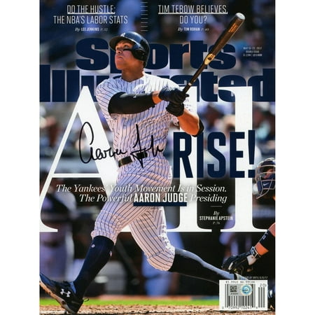 1980 Sports Illustrated Magazine - Aaron Judge New York Yankees Autographed All Rise Sports Illustrated Magazine - Fanatics Authentic Certified
