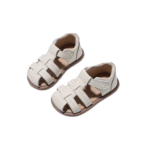 MEZZALL Girls Sandals Soft Sole Beach Shoes Toddler Baby Casual Walking Outdoor Play Comfortable Lightweight Breathable Summer Footwear Cozy Child Prewalker
