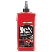 Mothers 06112 Back-To-Black Trim & Plastic Restorer, 12 oz