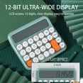 thumbnail image 4 of Dpisuuk Desktop Calculator, 12 Digit Calculators with Large LCD Display, Big Button Calculator Standard Function Calculator for Daily and Basic Office, 4 of 9