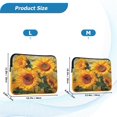 thumbnail image 7 of Iauyy（L)15.7 inch Laptop Sleeve,Shockproof Durable Computer Carrying laptop Bag，Slim Cover for 15.7-16 inch HP Dell Lenovo Asus Notebook,The Large Orange Flower, 7 of 7