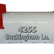 VWAQ Personalized Mailbox Decal Set