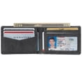 thumbnail image 3 of Alpine Swiss Mens Slimfold Wallet RFID Blocking Genuine Leather Thin Bifold FPW, 3 of 6
