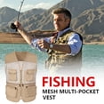 thumbnail image 3 of Neries Chaqueta de pesca de verano con bolsillos delanteros Tamaño múltiple CHEIST CHAIST CHAISTWEAT HOMBRES OUTERWAR VESTIDOS ACCESORIOS DE JUEGOS AIRNIOS CAYA / XXL sidaley OD003201-31, 3 of 7