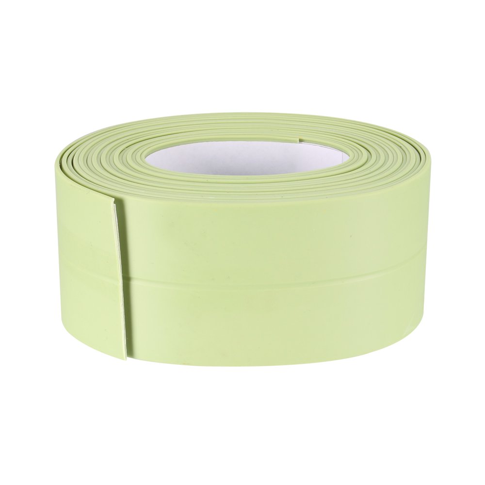 Caulk Strip Flexible Self Adhesive Tape for Wall Sealing 10.5ft Length, 38mm Width (Green