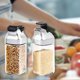 thumbnail image 4 of 2 / Juego de coctelera de y de , dispensador de especias , tapa reutilizable sellada para cocinar, barbacoa, cocina, rest Macarena Tarros de especias de cocina, 4 of 8