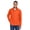 SPORT ORANGE, variant on Team 365 Men's Campus Microfleece Jacket - TT90