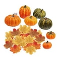 thumbnail image 3 of GROWTH TANK Simulation Foam Pumpkin Halloween Thanksgiving Decorations Fall Harvest Pumpkins, 3 of 9