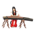 thumbnail image 2 of Figuras de Diorama Zulema Jugadores de Instrumentos Chinos Guzheng Blanco Rojo, 2 of 8
