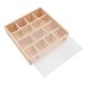 thumbnail image 1 of Wooden Hamster Tunnel Maze with Cover Interactive Hamster Hideout Tunnel Exploring Toys for Hamsters Mice Small Gerbil, 1 of 4
