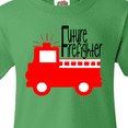 thumbnail image 4 of Inktastic Future Firefighter Cute Red Firetruck Youth T-Shirt, 4 of 5