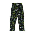 thumbnail image 4 of Easygdp Space Rockets Men's Pajama Pant, Sleep Elastic Waistband Lounge Pants - Small, 4 of 9