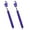 Purple, variant on 2 Pcs Telescopic Teacher Pointer Finger, Retractable Hand Pointer Teacher Pointers for Classroom, Mini Extendable Pointer Finger Pointer Stick Elementary School Kindergarten Teacher Supplies (White)