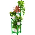 thumbnail image 1 of Soporte Alto para Plantas de 5 Niveles Interior/Exterior | Estante de Esquina Resistente para Plantas y Decoración | Estante Metálico Ahorrador de Espacio para Balcón, Jardín, Sala, Terraza, 1 of 9