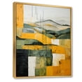 thumbnail image 2 of Designart "Yellow And Green Pastoral Bold horizon IX" Abstract Floater Framed Canvas Wall Art, 2 of 7