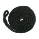 thumbnail image 1 of Cuerdas de amarre para barcos con lazo para atraque de yates, 9,5 mm x 2 m Negro, 1 of 9