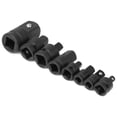 thumbnail image 3 of Fugacal Socket Reducer Converter, Professional Black Colour Socket Reducer, Socket Adapter, Chrome Vanadium Steel Wide Application For Repair Hardware Repair Supplies, 3 of 8