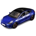 thumbnail image 1 of 1/24 Diecast Modelo 3 Coche de juguete Modelo de aleación 3 Modelo de coche Pull Back Modelo coleccionable 3 Vehículos con luz 6 puertas abiertas Exquisito Modelo 3 Modelo de coche fundido a troquel J, 1 of 5