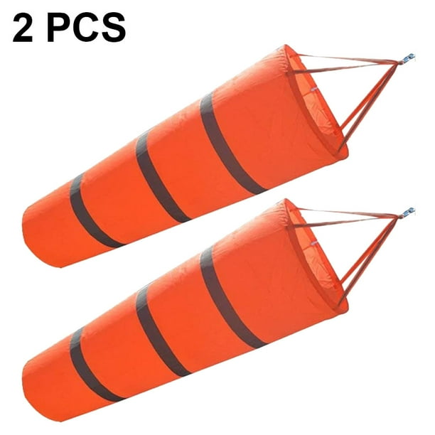 2 pieces windsock with reflective, windsock with reflective, airport