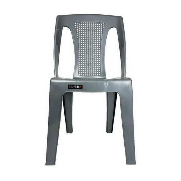 Silla Plástica Aruba Color Gris MOD. PDA033B-016 Duna