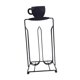 thumbnail image 2 of Soporte de la cápsula de café 16 Solterista de café Iron Gran capacidad Compacta compacta Arte de hierro elegante para la oficina de, 2 of 8