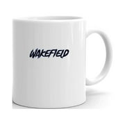 Wakefield Slasher Style Ceramic Dishwasher And Microwave Safe Mug By Undefined Gifts