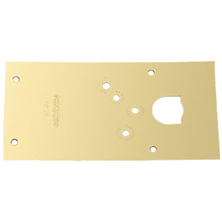 Rixson 284720lhpb Polished Brass 28 Series Center Hung Left Hand
