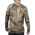 thumbnail image 3 of Realtree Men's Edge Long Sleeve Performance Camo Tee Shirt, Up to 3XL, 3 of 9