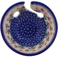thumbnail image 2 of Polmedia Spring Flowers Polish Pottery Yarn Decorative Bowl, 2 of 6