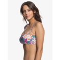 thumbnail image 5 of Roxy MULTI Juniors' Floral-Print Underwire Bandeau Bikini Swim Top, US X-Small, 5 of 9