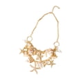 thumbnail image 3 of Cadena de joyería,Cadena corporal para mujer,joyería de cadena corporal de moda.,Tema de playa de cadena marina de conchas para vacaciones,Cadena corporal de playa ajustable Cadena de Collar, 3 of 8