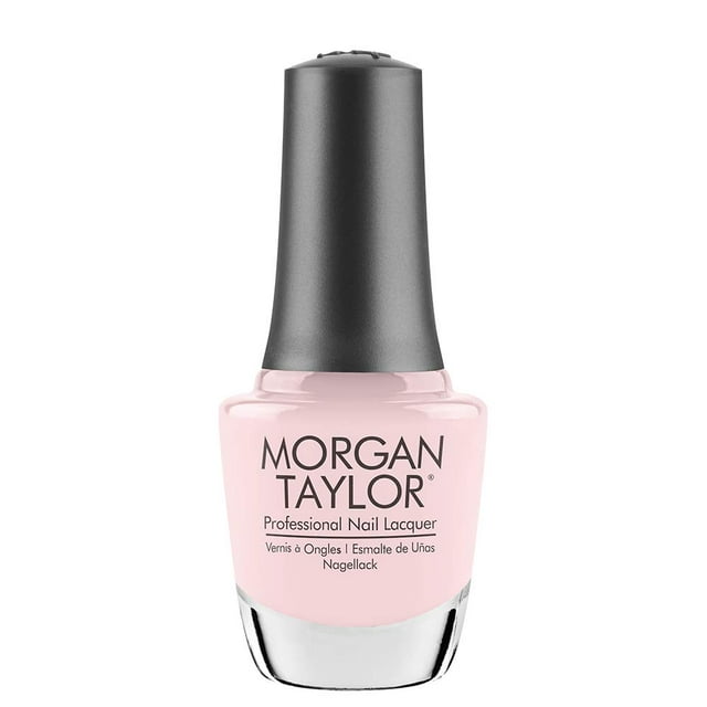 Esmalte de uñas Morgan Taylor (rizos y perlas) Esmalte de uñas rosa claro Esmalte de uñas de dedo Esmalte de uñas de larga duración Laca de uñas rosa Esmalte de uñas de dedo 5 onzas