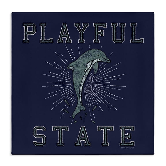 Stupell Industries Traditional Canvas Art, 17 x 17, by Spirit Animals/Life Is High