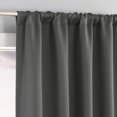 thumbnail image 1 of Sun Zero Laredo 2-Pack 100% Blackout Rod Pocket Window Curtains Panel Pair, 1 of 7