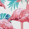 thumbnail image 4 of Coolnut Tropical Palm Flamingo Bathroom Waterproof Shower Curtain Set Bathtub Curtain with 12 Hooks for Bathroom Decor,Hotel,Room,60x72Inch, 4 of 6