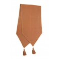 thumbnail image 1 of MJs M. Trading AG-11311-13x72 13 x 72 Pouces Nervuré Chemin de Table avec Glands&44; Rouille, 1 of 1